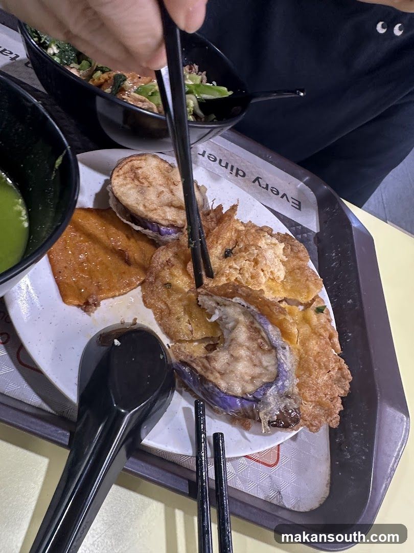 Fried Eggplant Dish