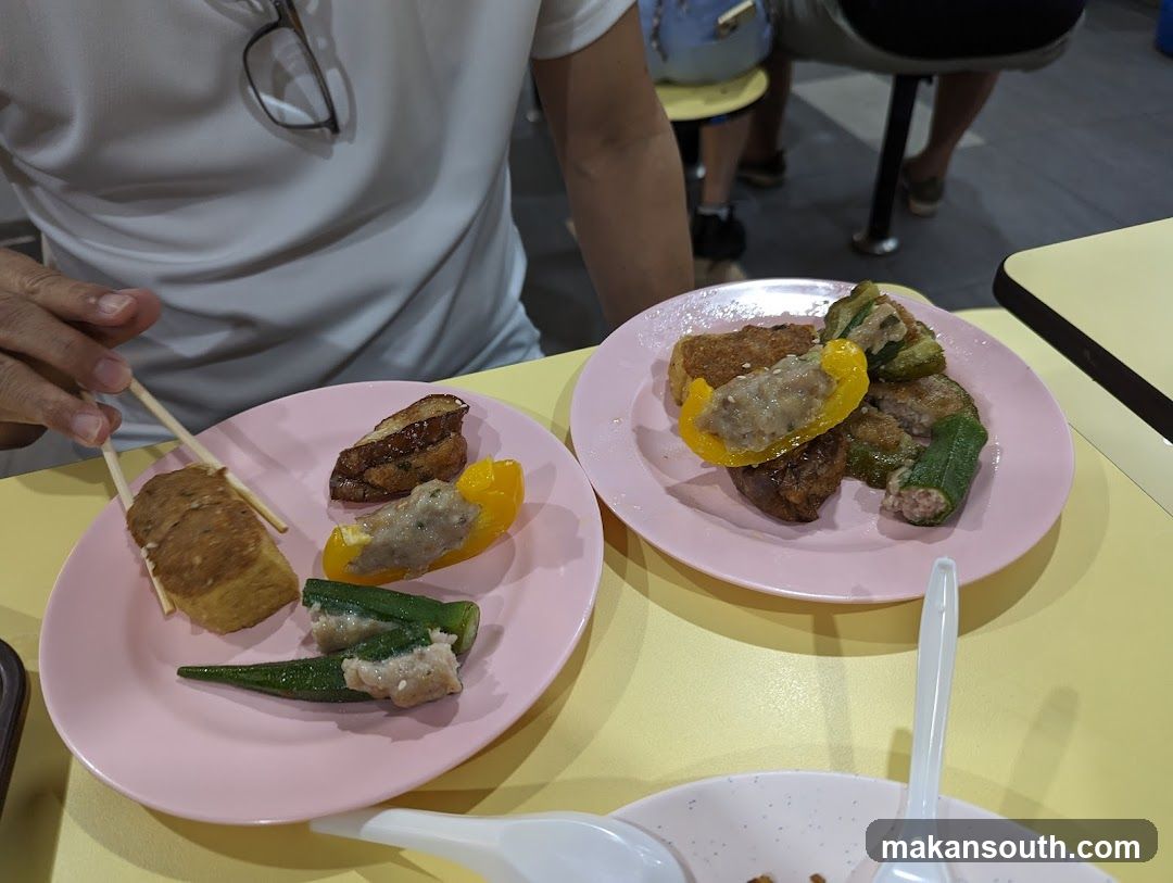 Food on Pink Plates