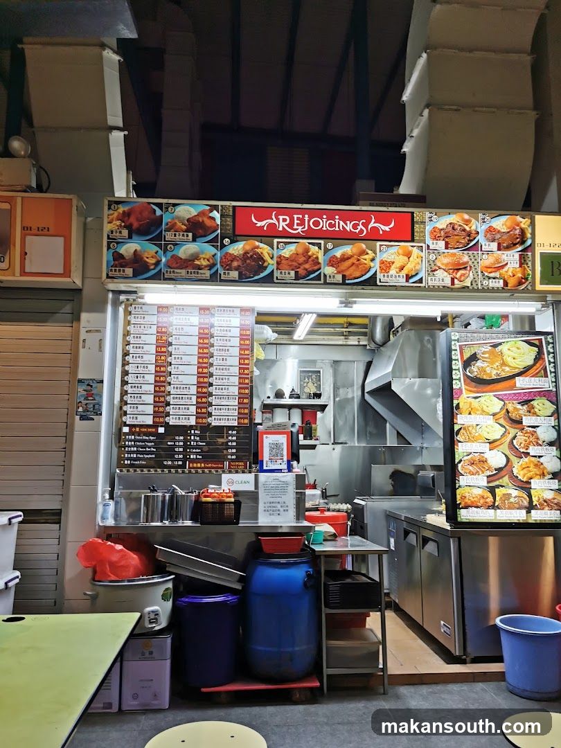 Food Stall Interior View