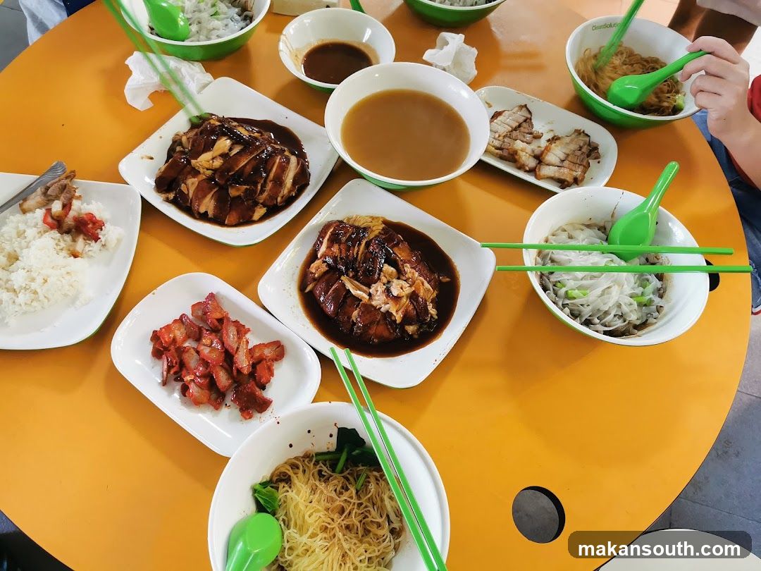 Hawker Table Spread
