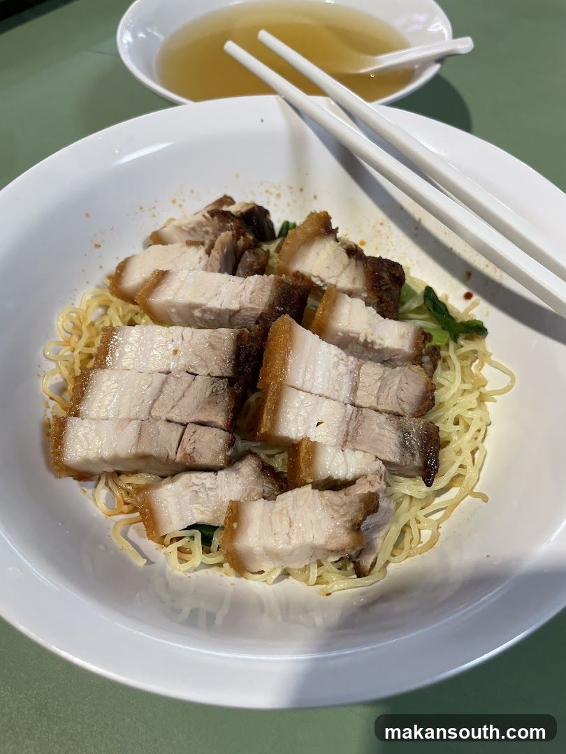 Pork Belly Noodles with Broth