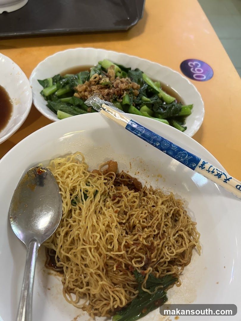 Noodles and Greens Meal