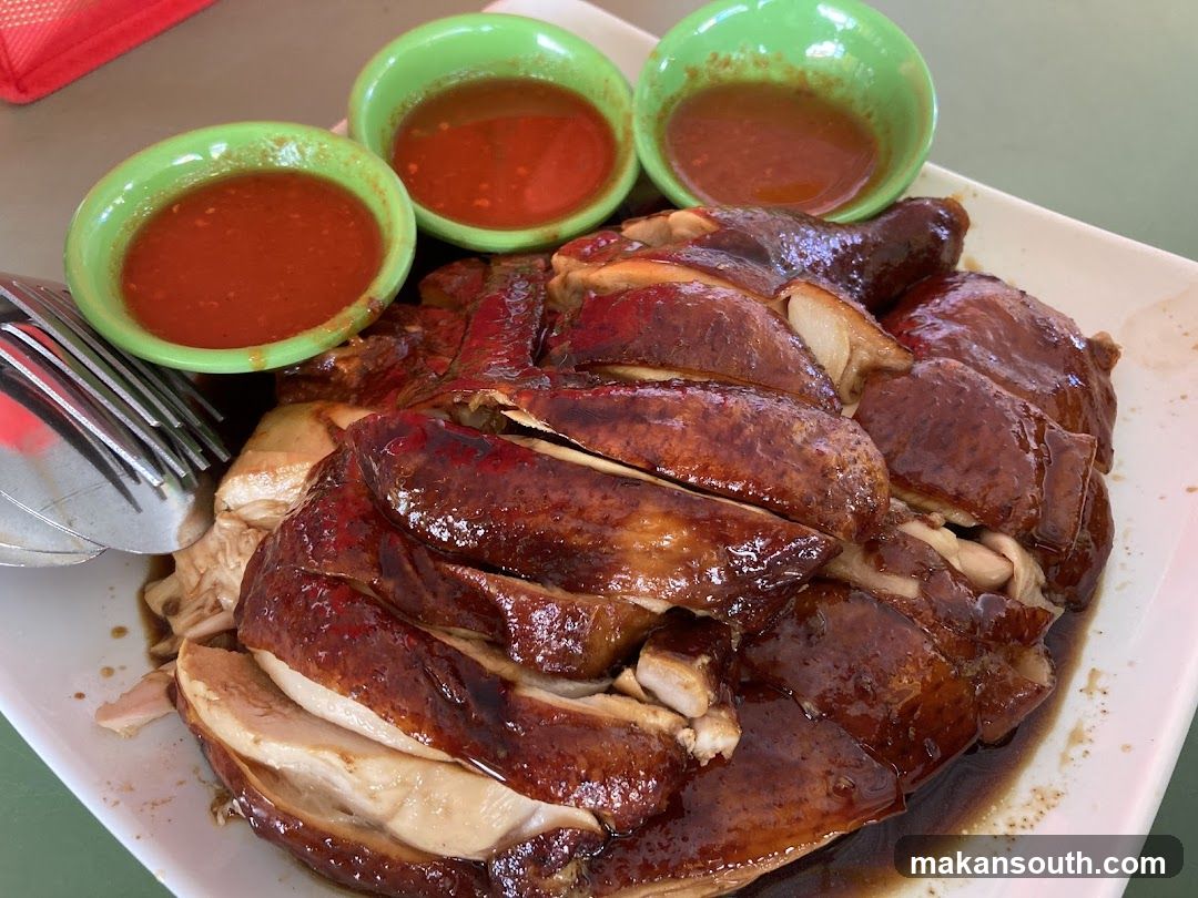 Roast Chicken with Sauces