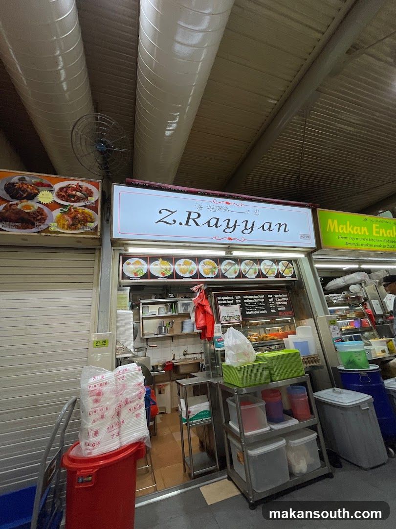 Z Rayyan Food Stall Interior View