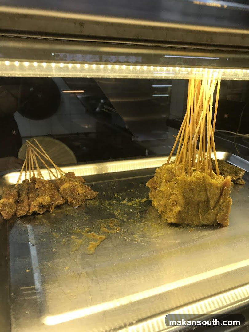 Sambal Meatballs on Display