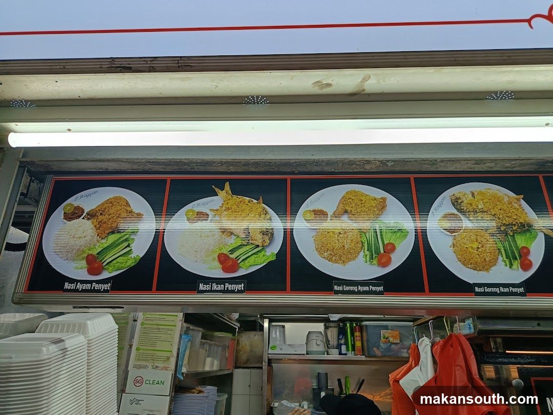 Food Stall Interior View