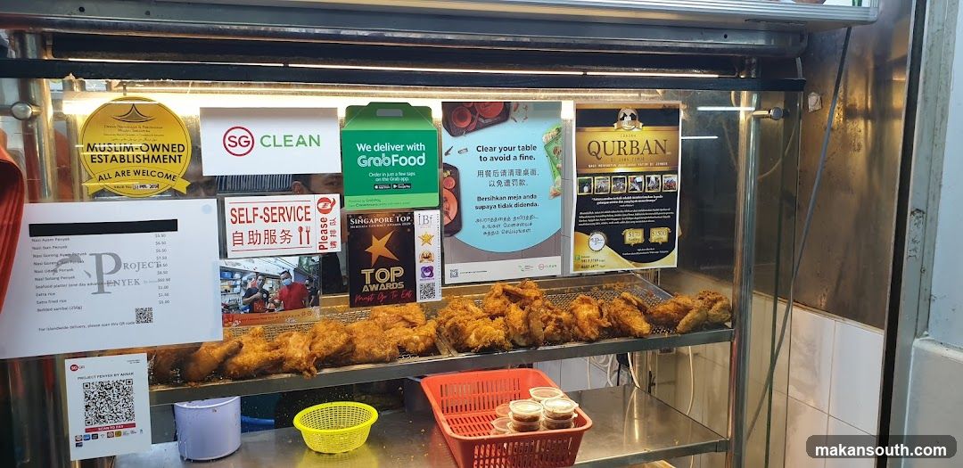 Fried Chicken Display Counter