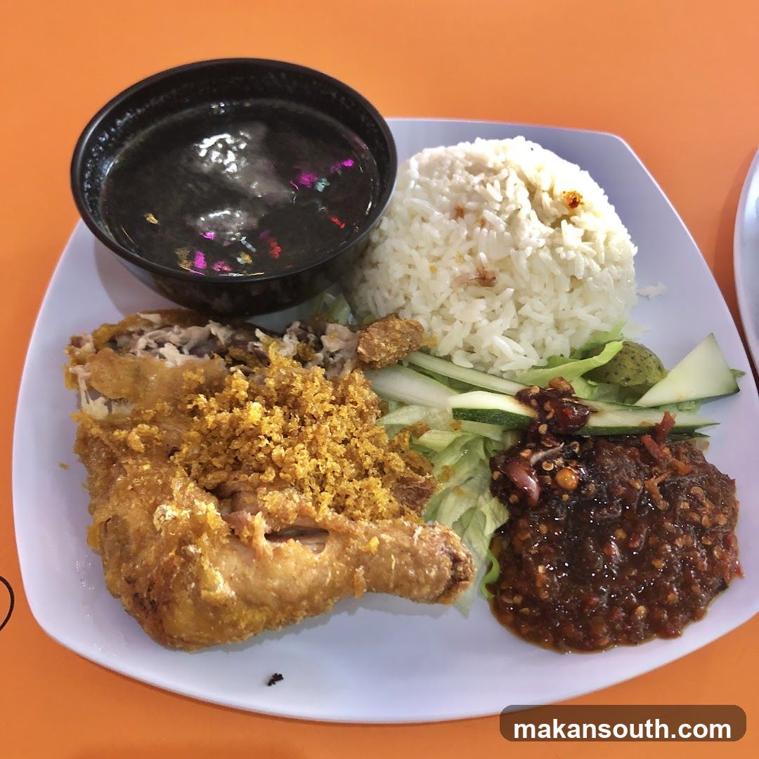 Hainanese Chicken Rice Plate
