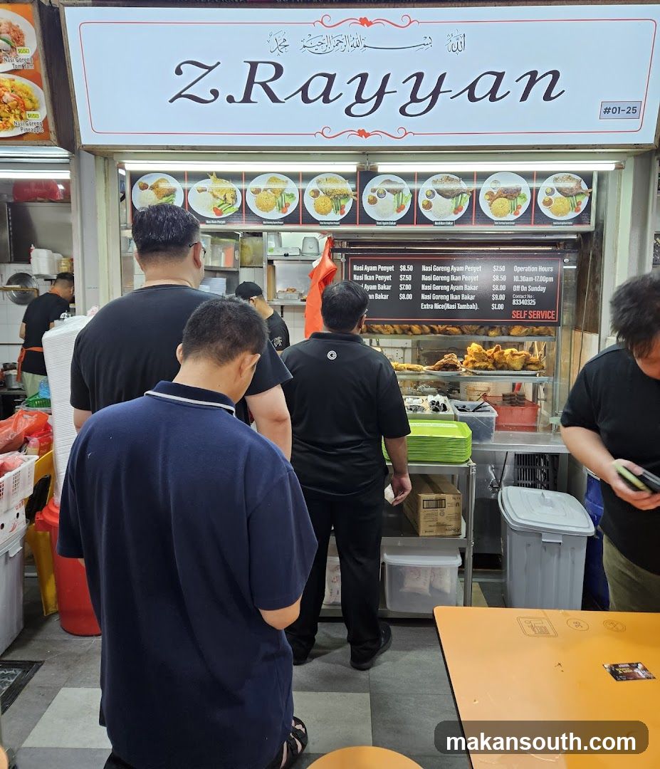 Z.Rayyan Food Stall Interior View