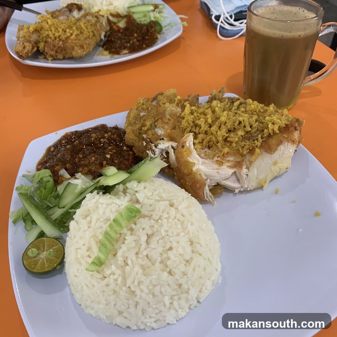 Hainanese Chicken Rice Plate