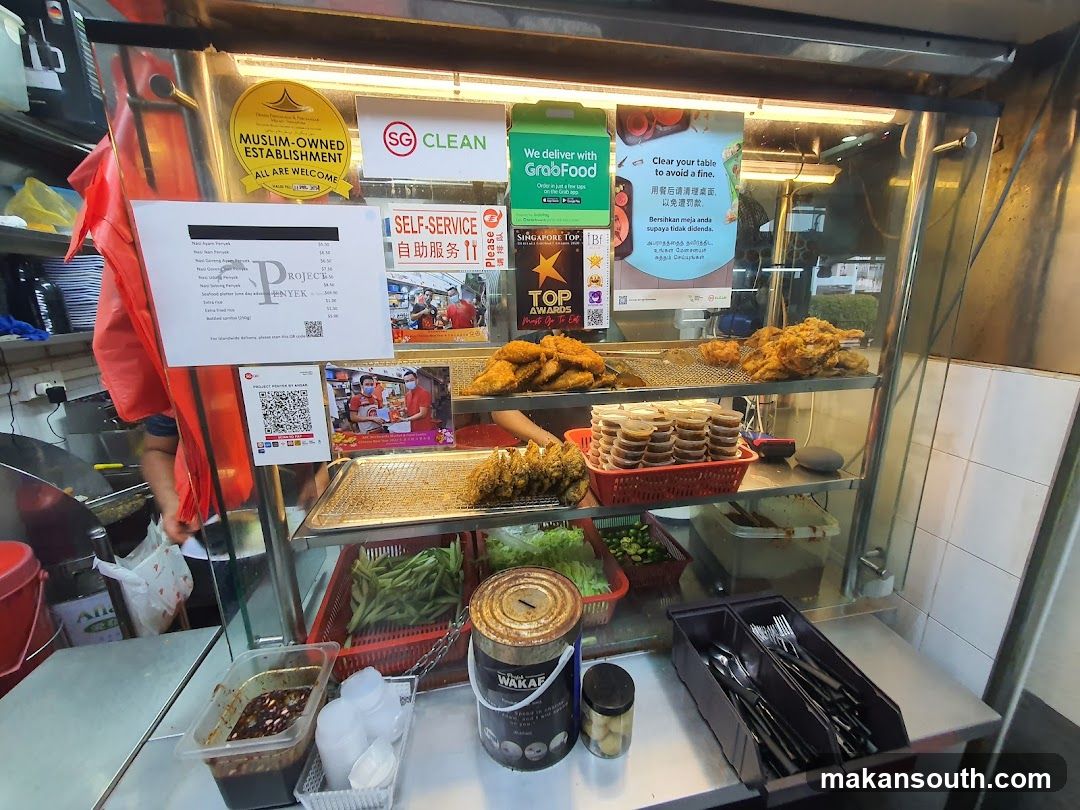Food Stall Display