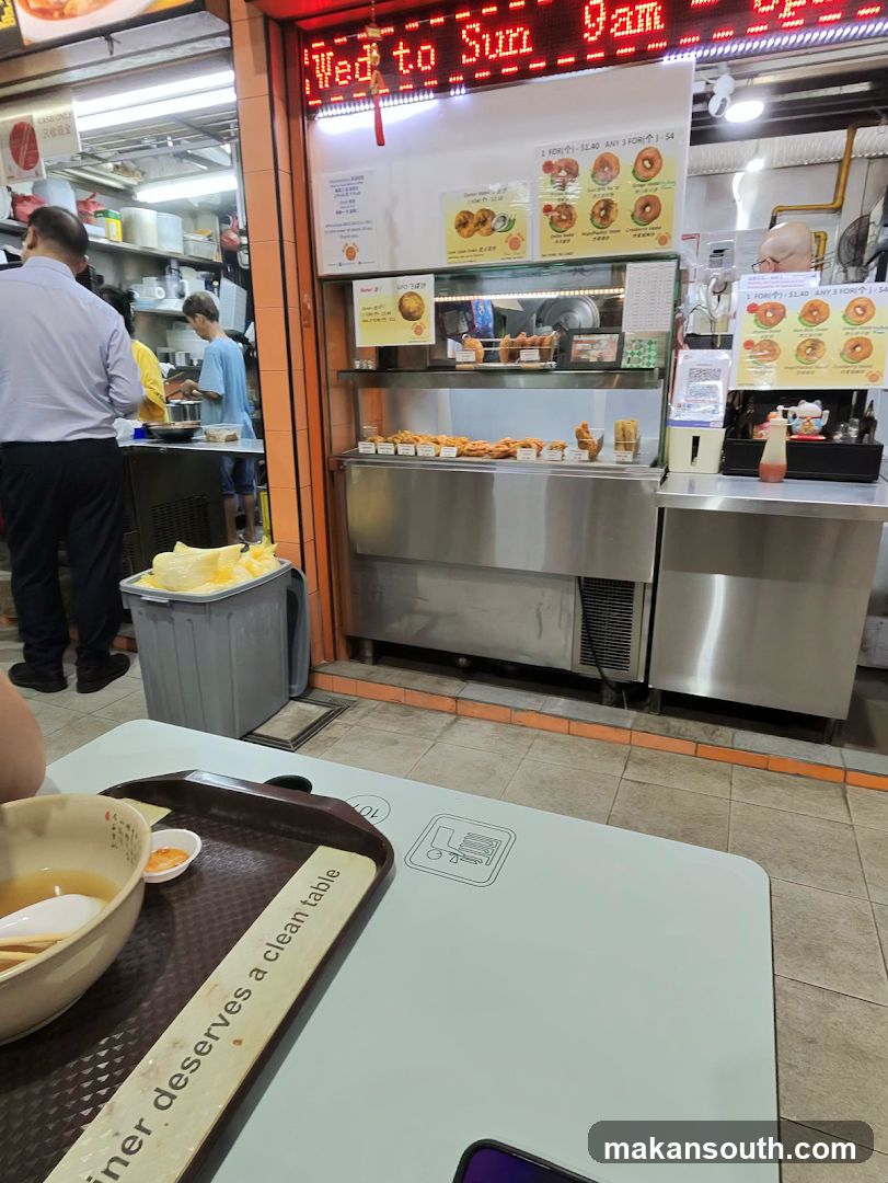 Food Stall Interior View