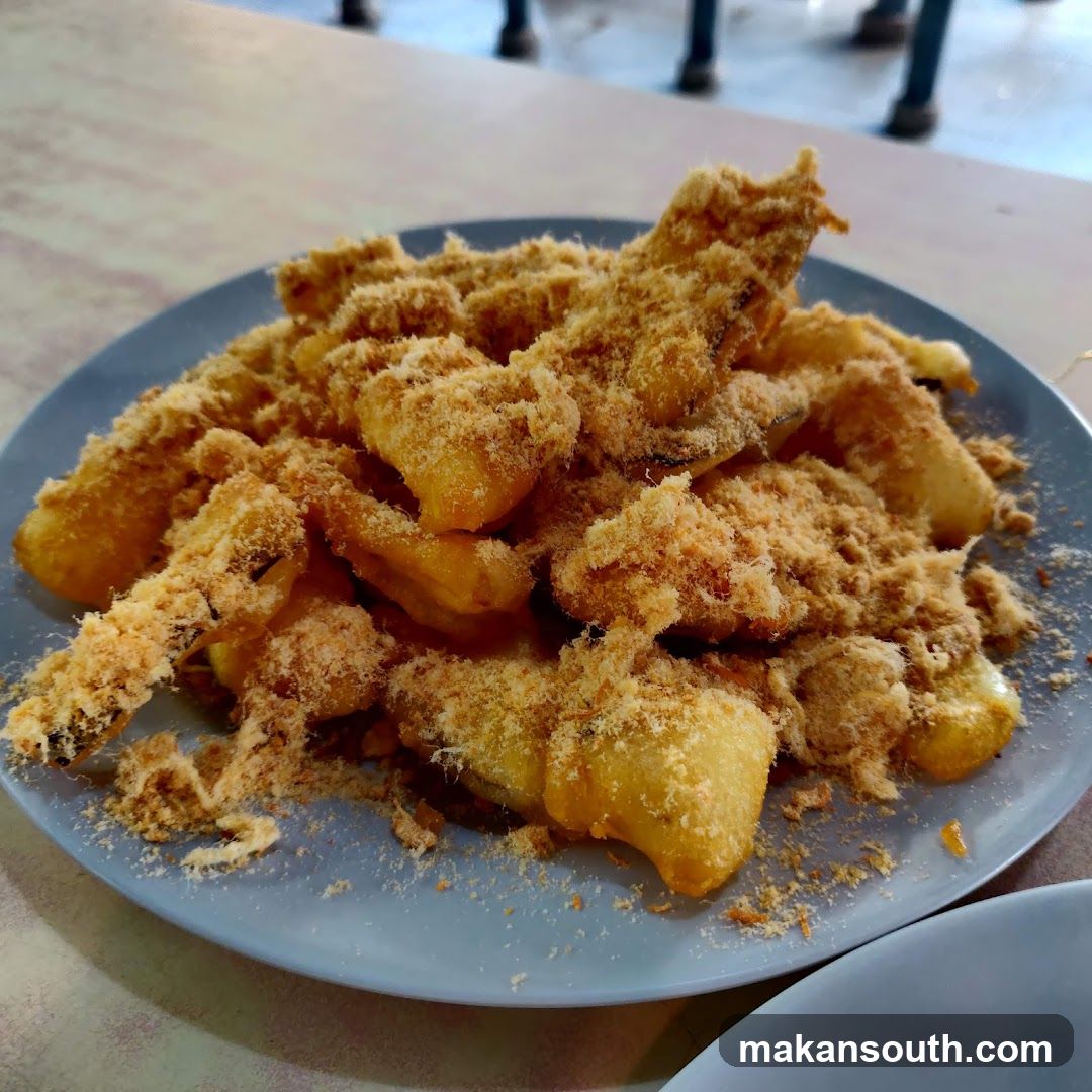 Fried Food with Crumbs