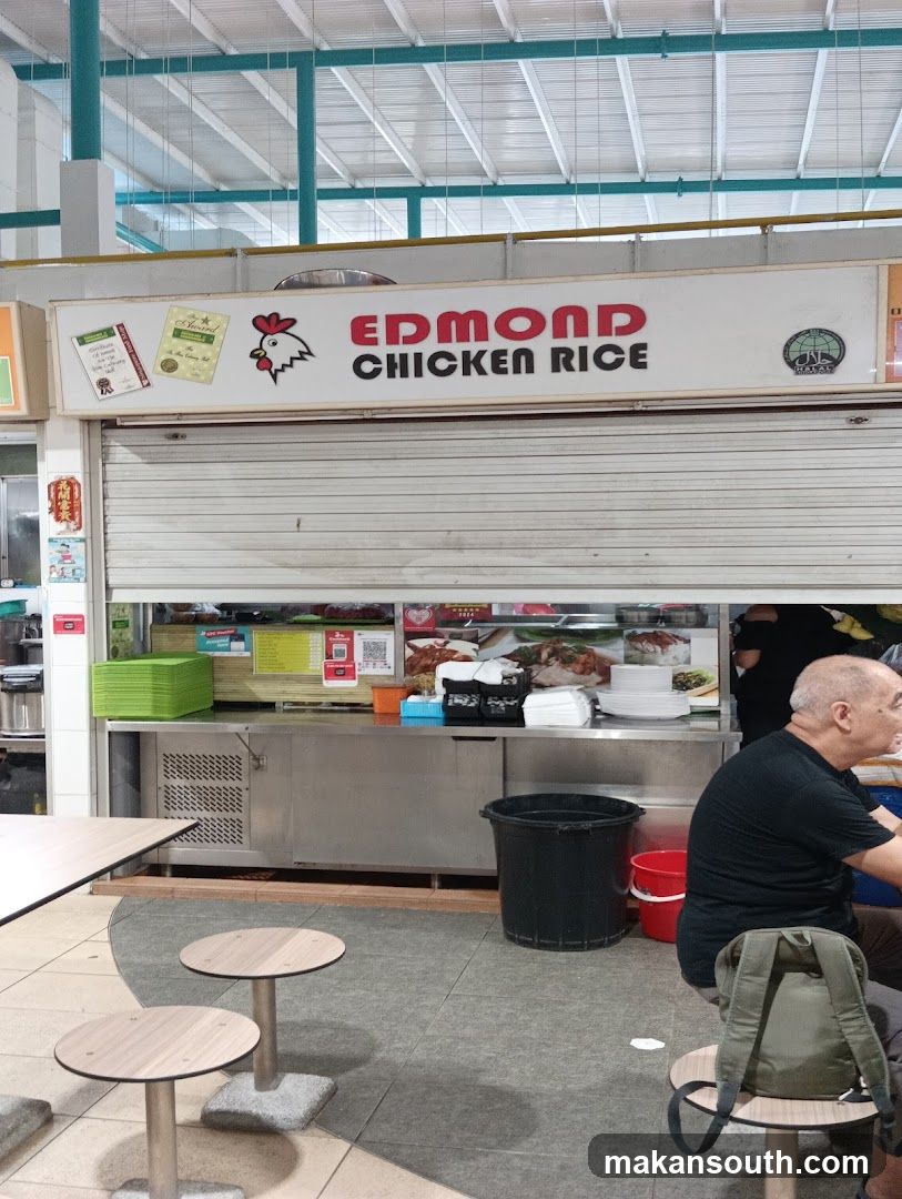Edmond Chicken Rice Stall Interior View