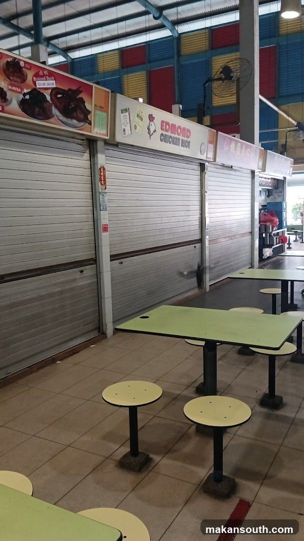 Closed Food Court Stall