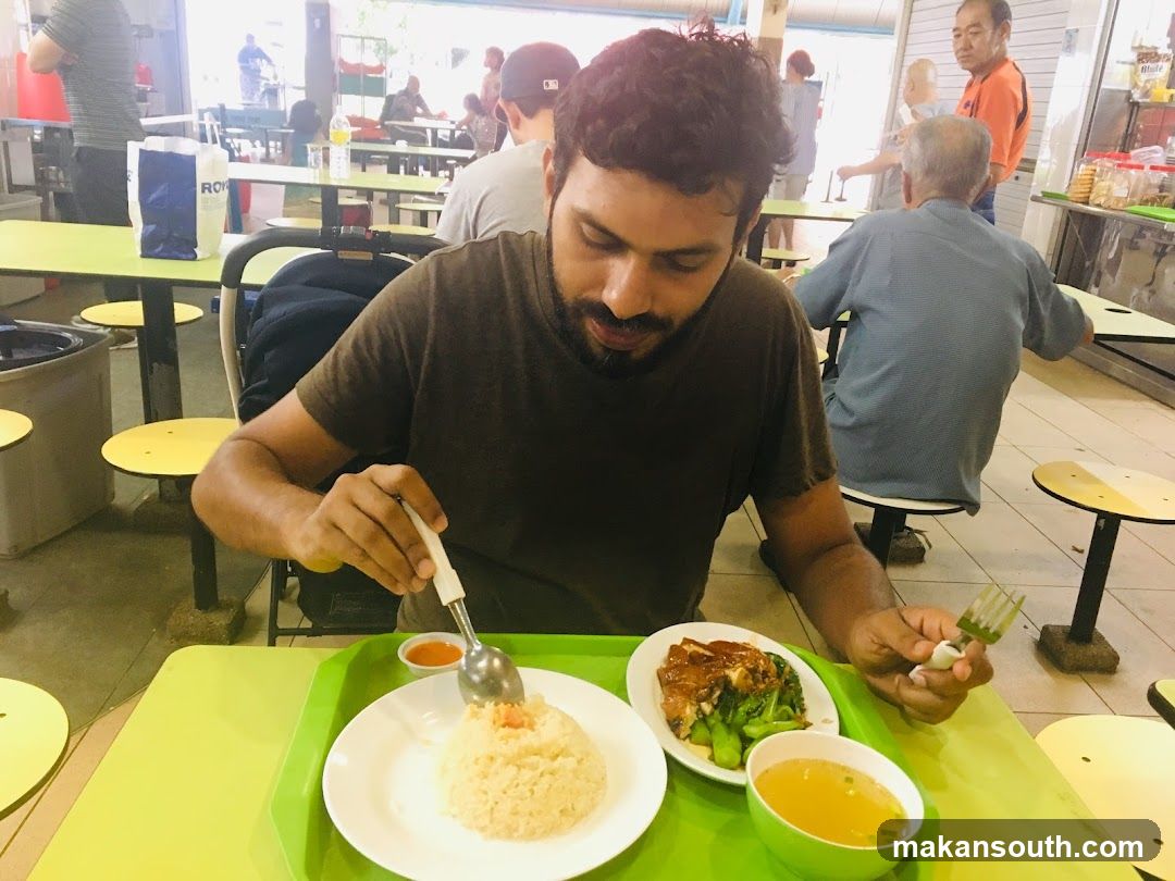 Diner at Food Court
