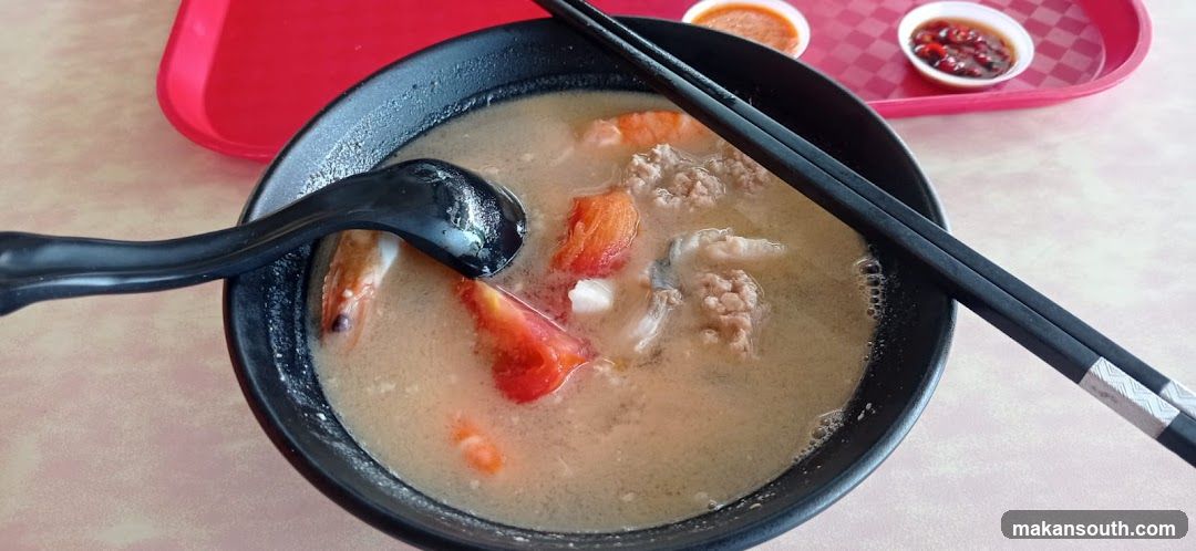 Soup Bowl with Chopsticks and Spoon