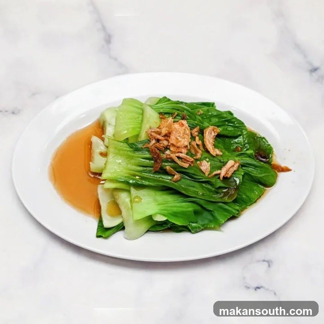 Stir-fried Chinese Cabbage with Fried Shallots