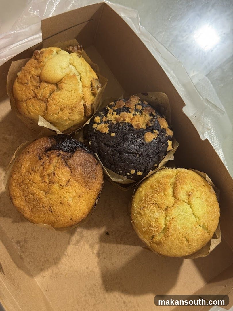 Muffins in a box