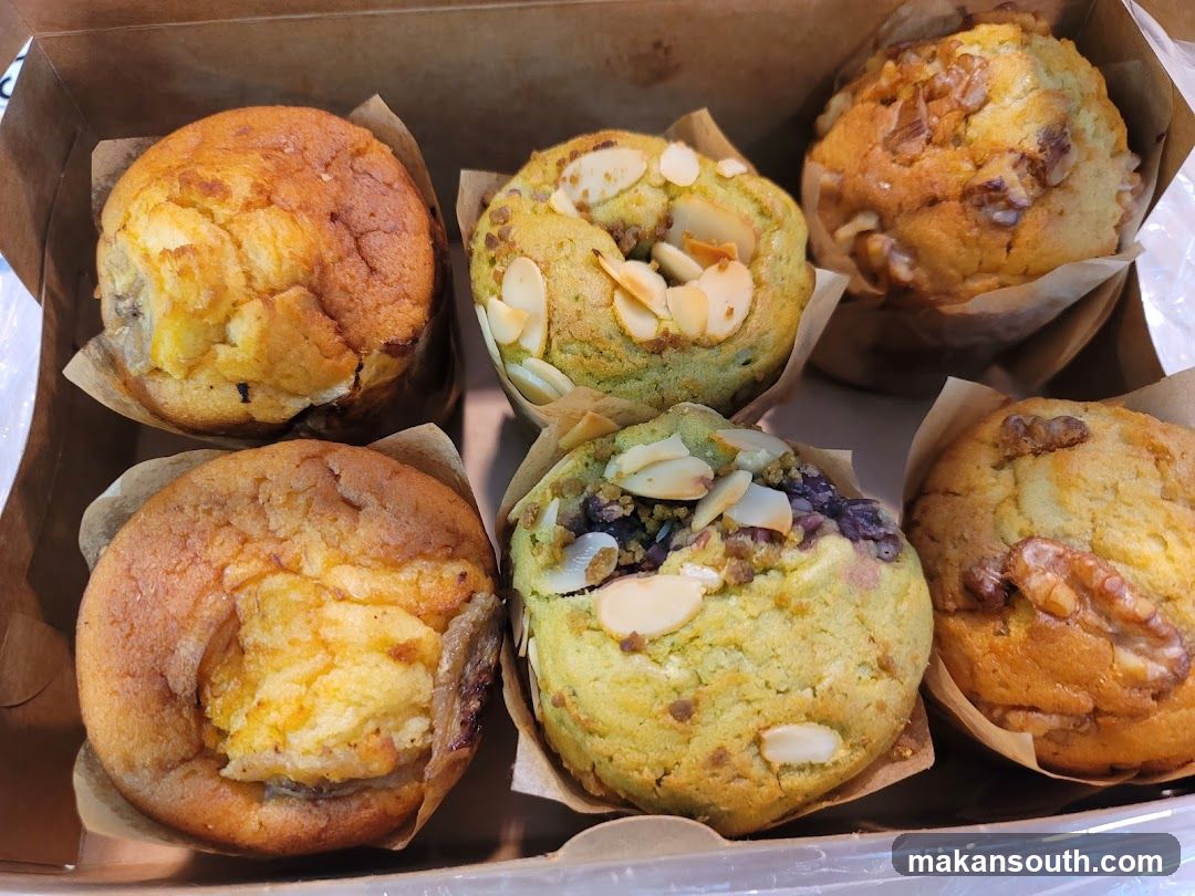 Muffins in a box