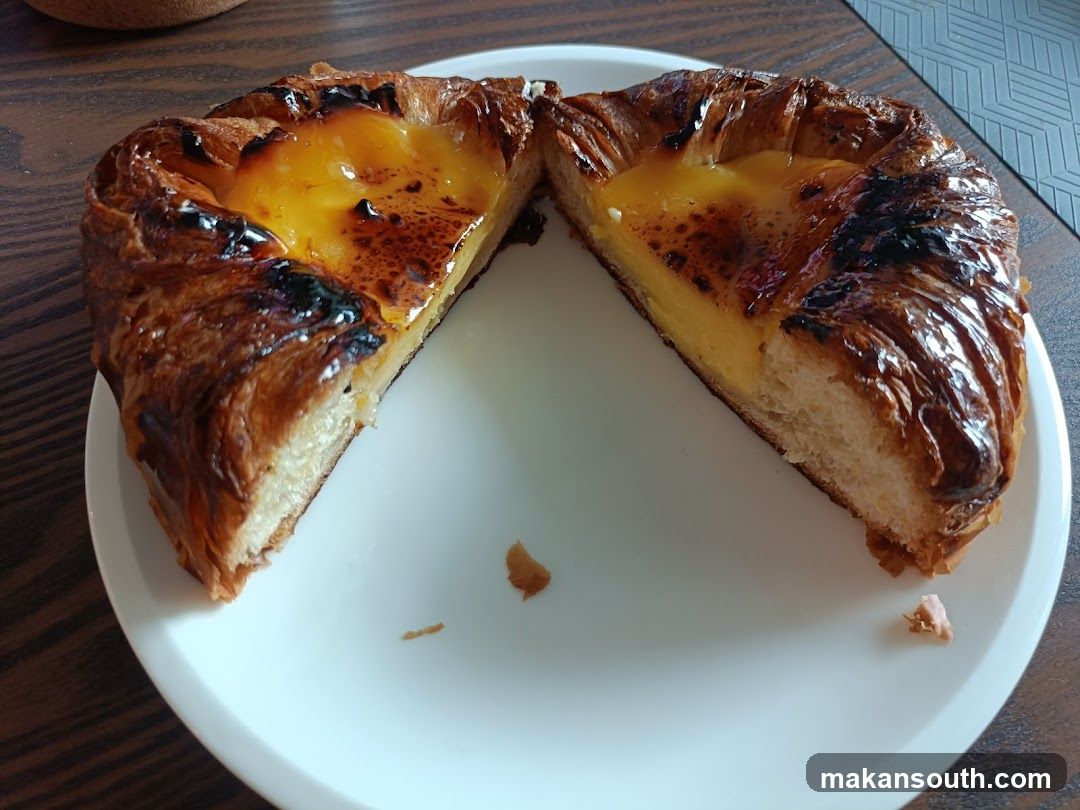 Baked Tart with Custard Filling