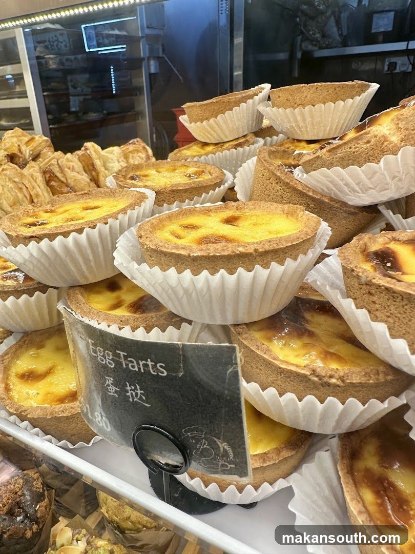 Egg Tarts Display