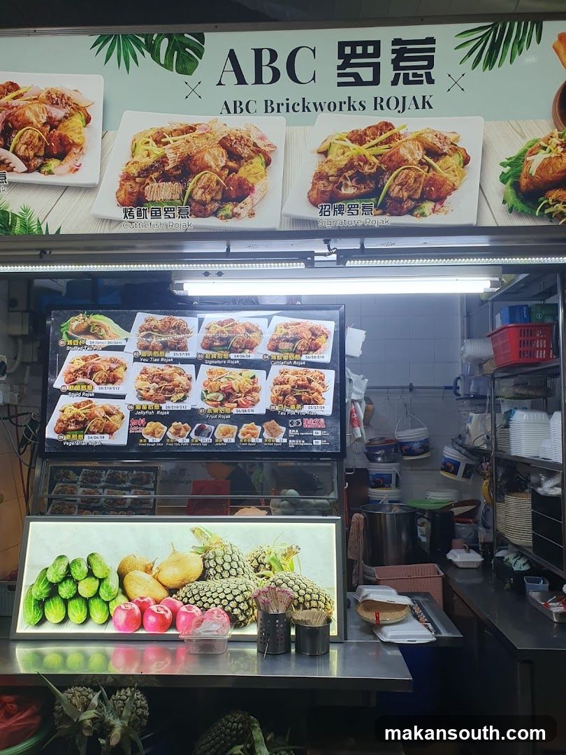 ABC Brickworks ROJAK Stall Interior