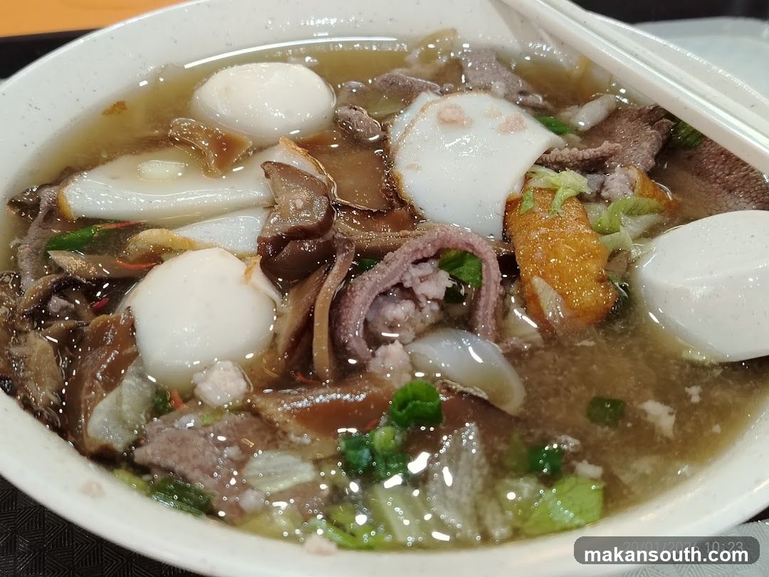 Beef and Fish Ball Soup