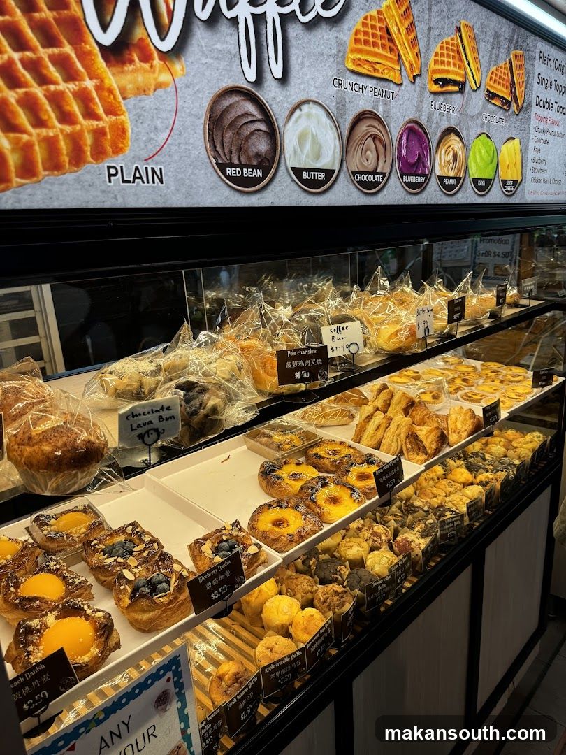 Waffle and Pastry Display Case