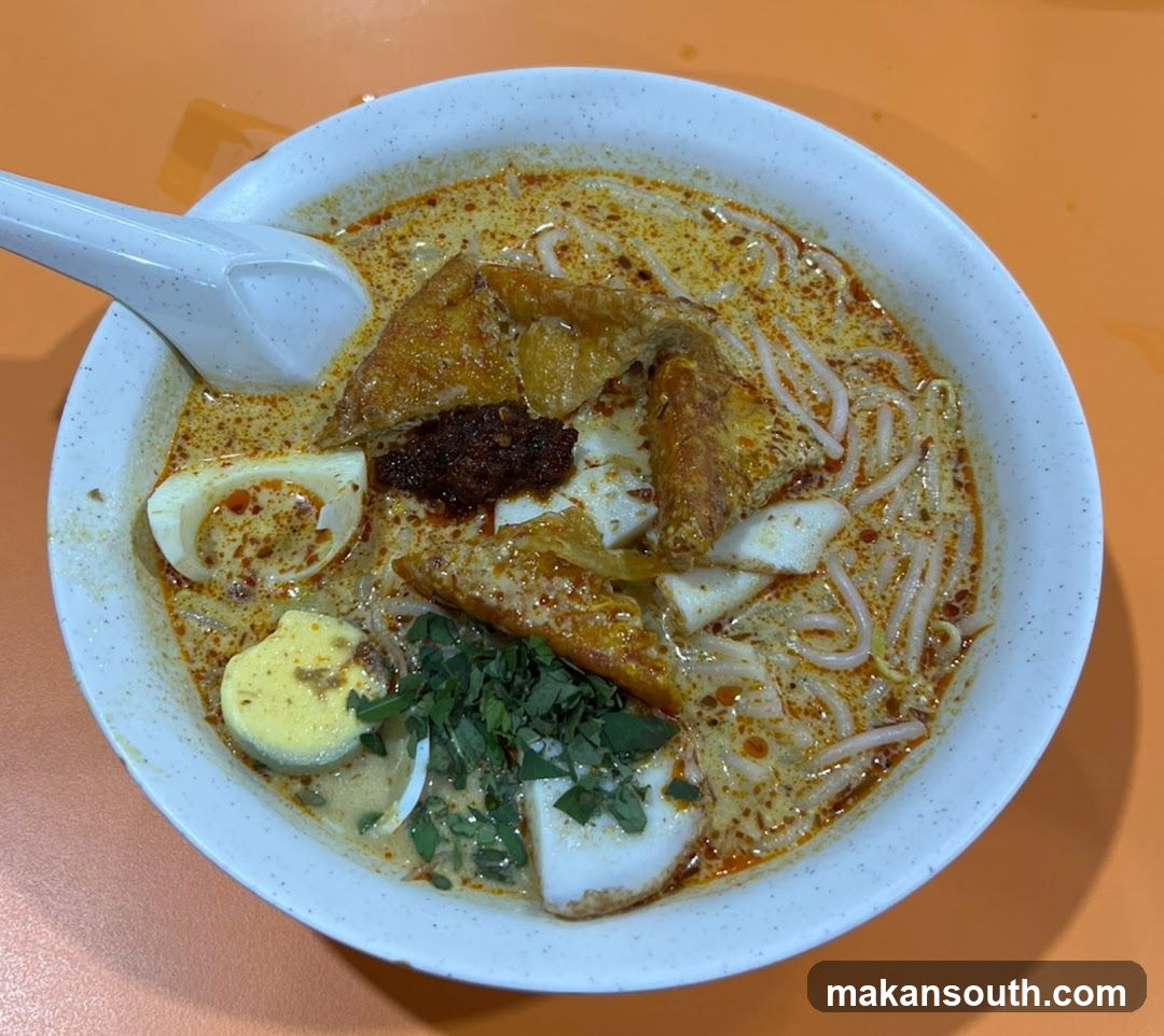 Spicy Noodle Bowl with Tofu and Egg