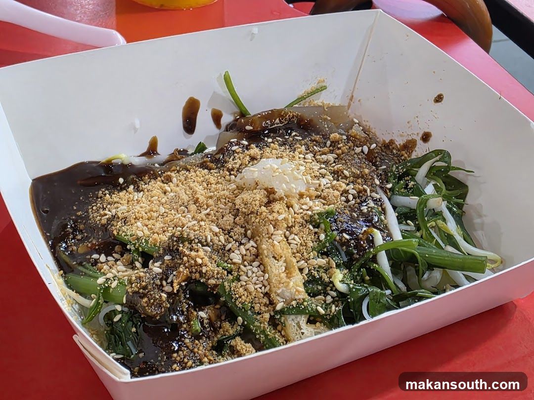 Noodle Dish in Takeout Box