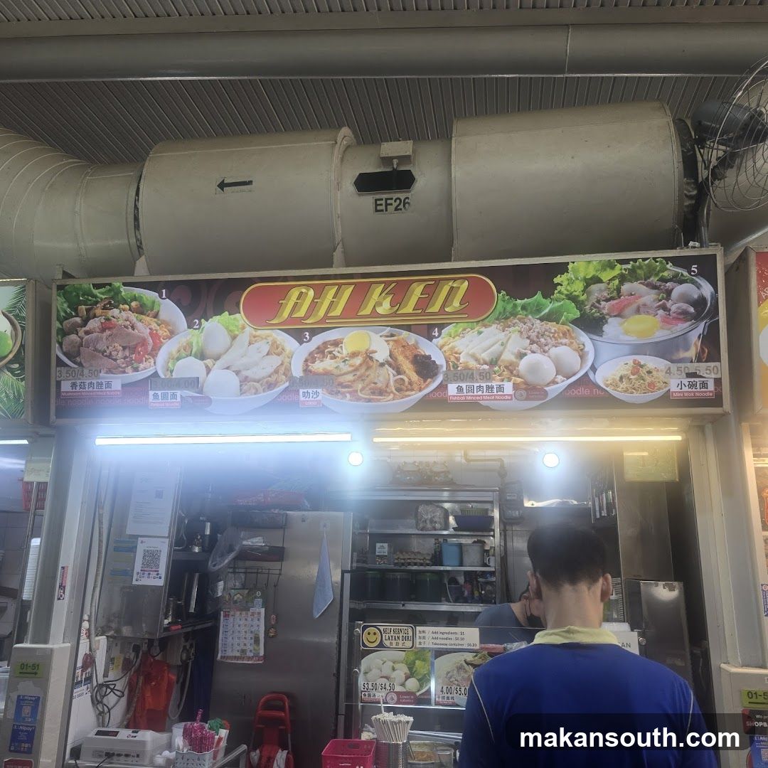 Food Stall Interior View