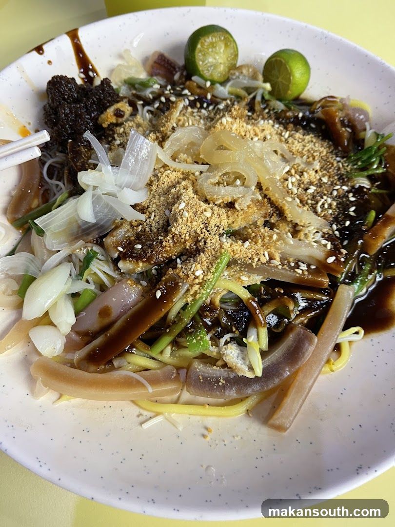 Noodle Dish with Toppings
