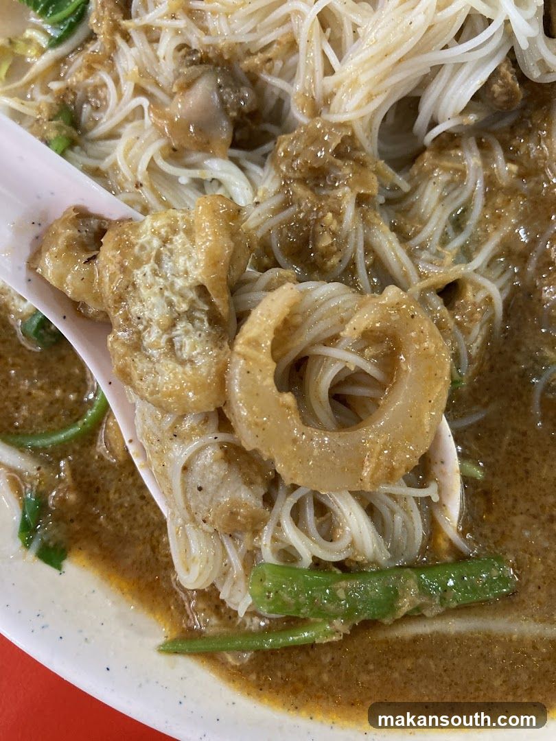 Curry Noodle Dish