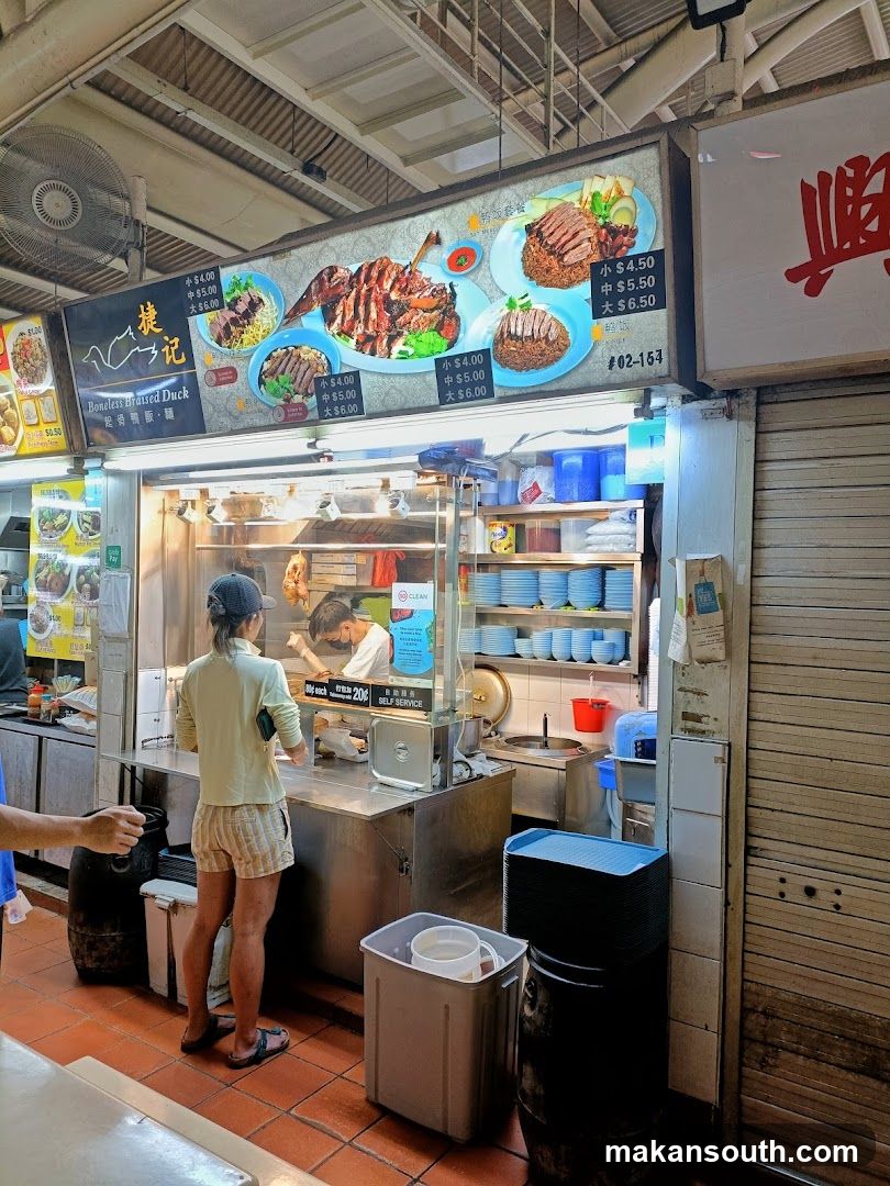 Food Stall Interior View