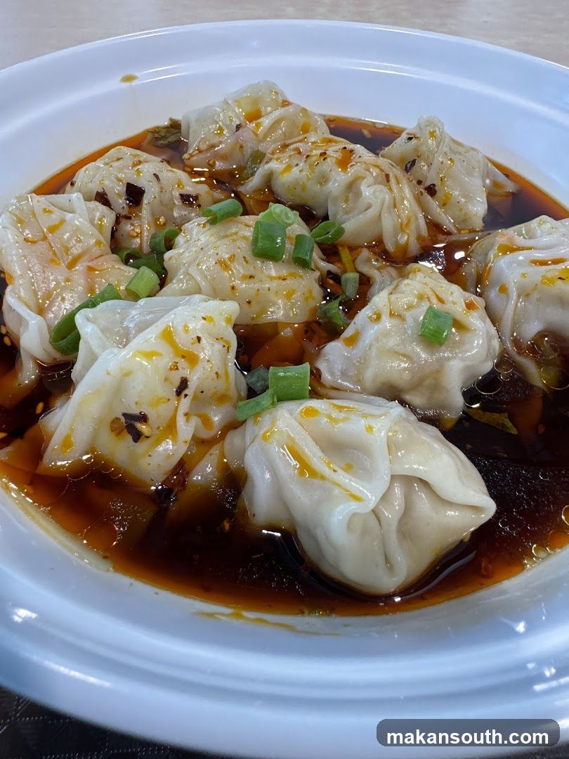 Dumplings in Spicy Broth
