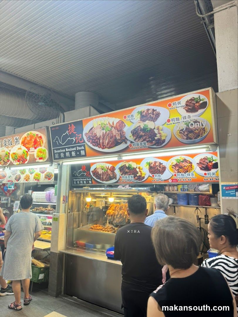 Food Stall Interior View
