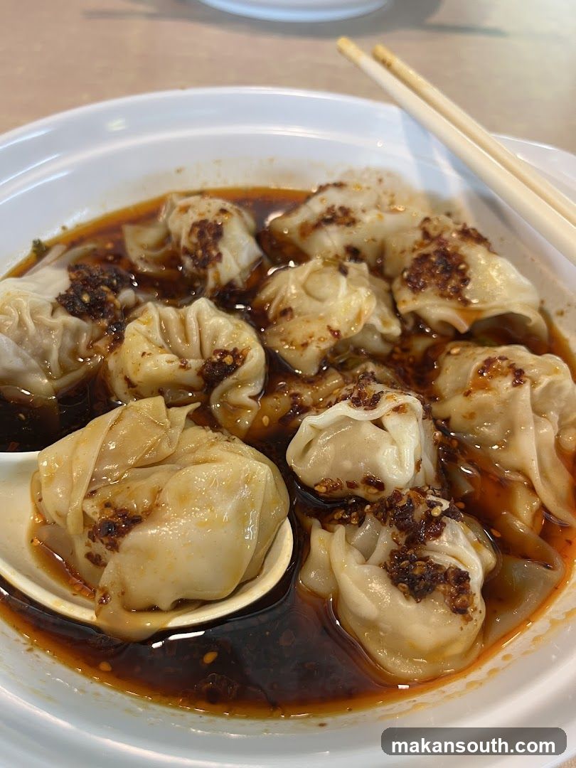 Dumplings in Spicy Broth