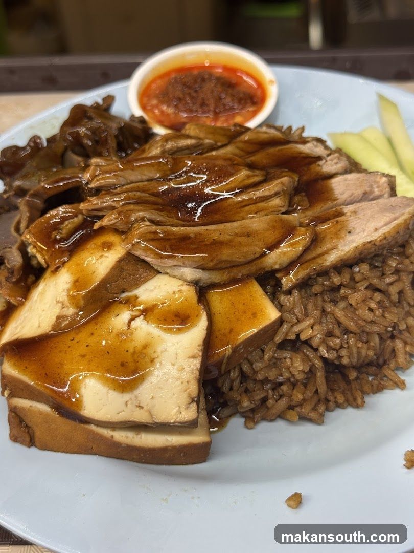 Hainanese Chicken Rice Plate