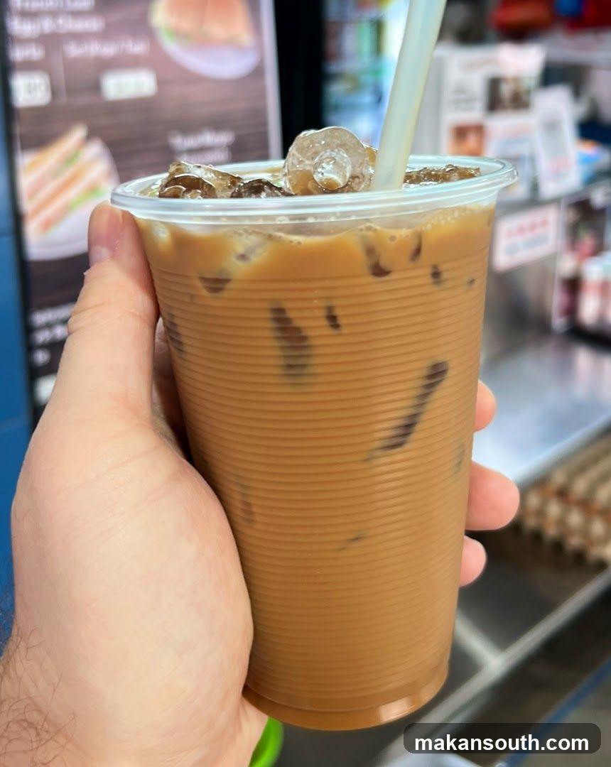 Iced Coffee in Plastic Cup