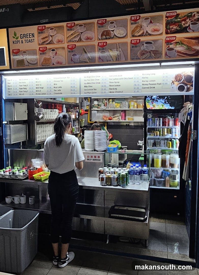 Food Stall Interior View