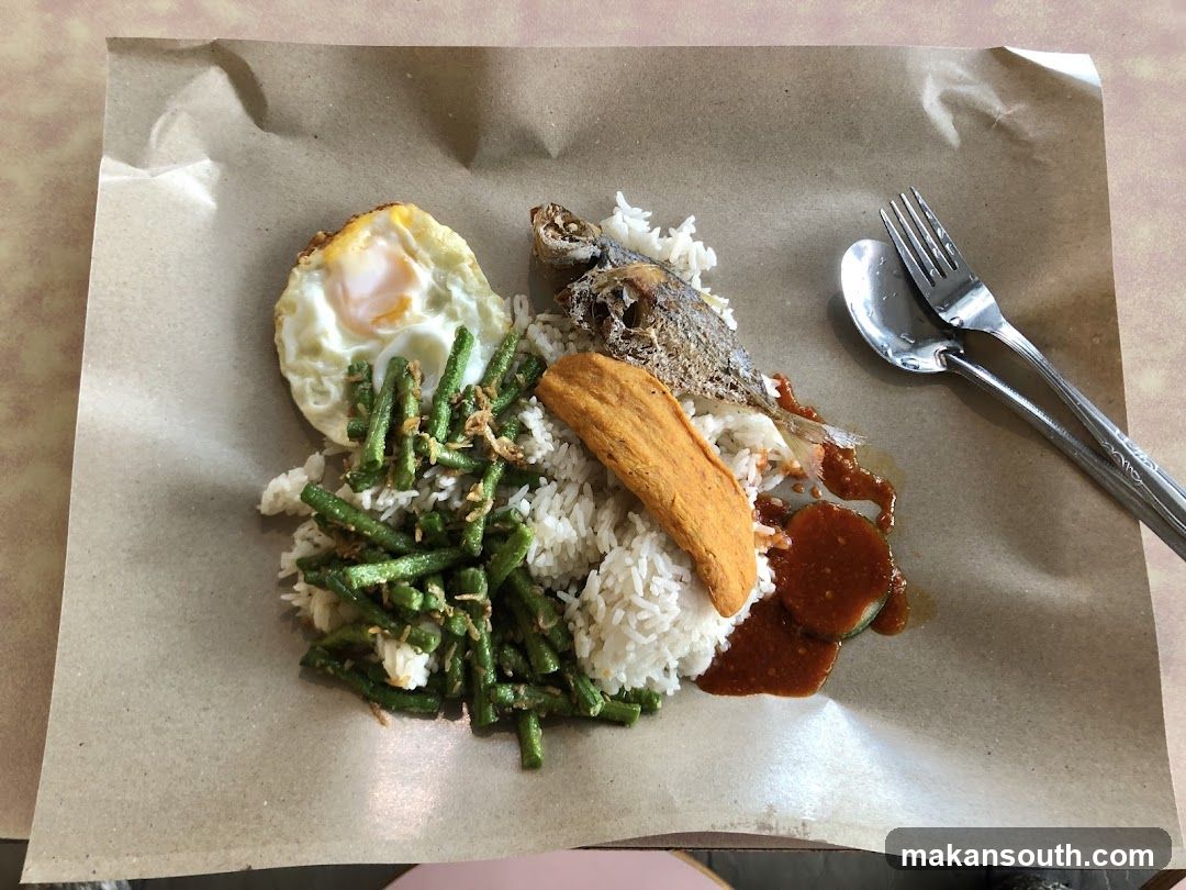 Fried Rice with Fish and Egg