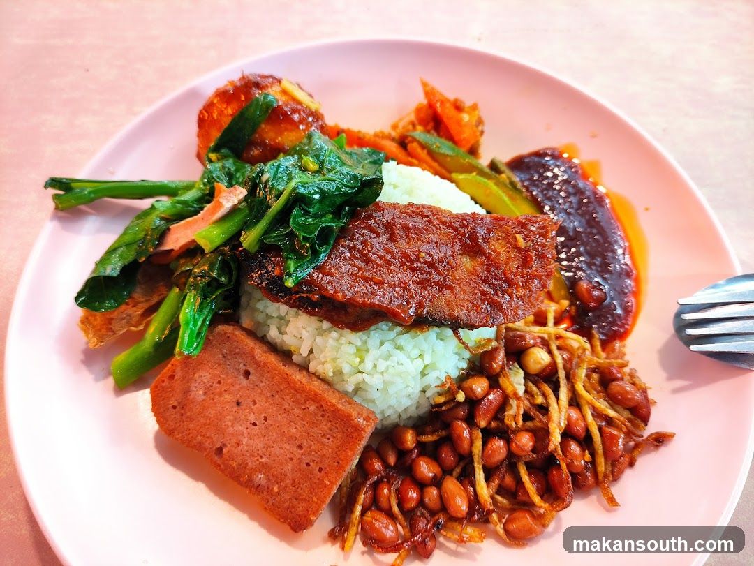 Plate of Fried Rice with Tofu and Vegetables