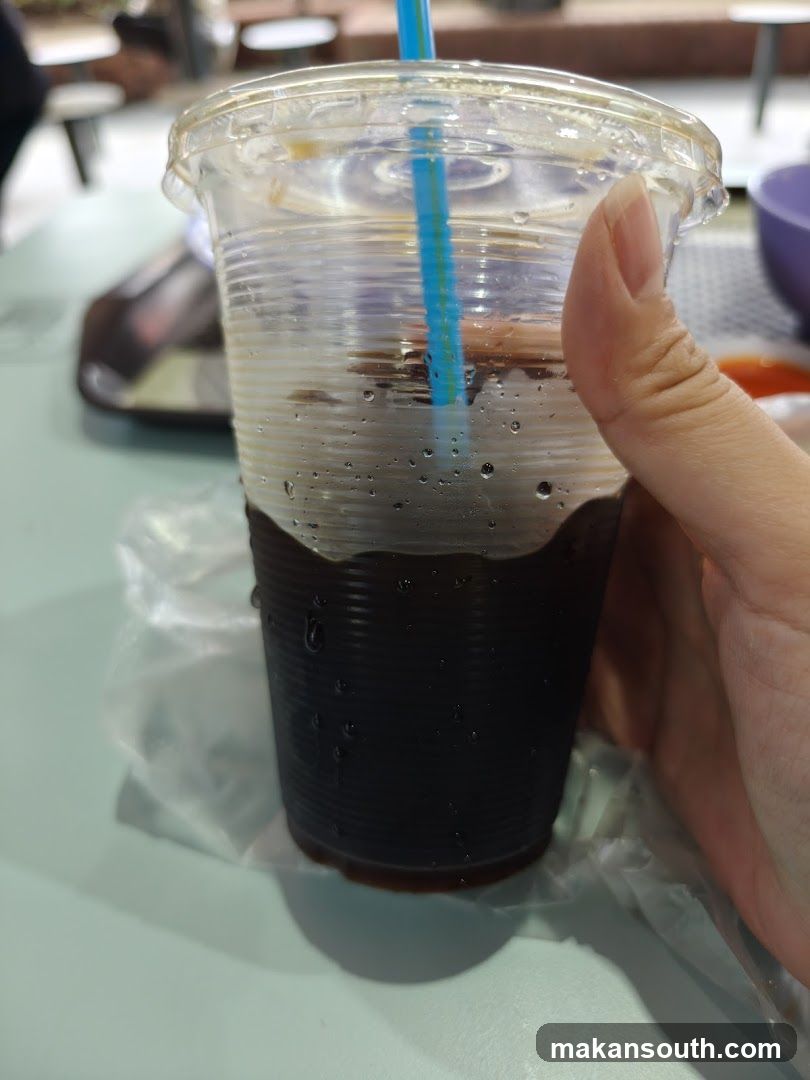 Iced Coffee in Plastic Cup
