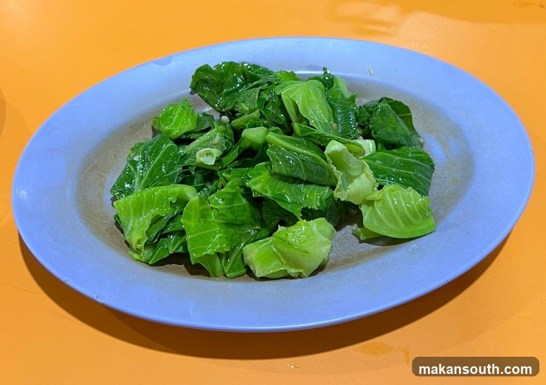 Stir-fried Chinese Cabbage (Gai Lan)