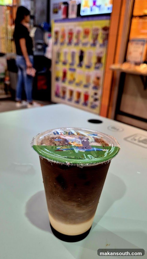 Iced Coffee Drink on Table