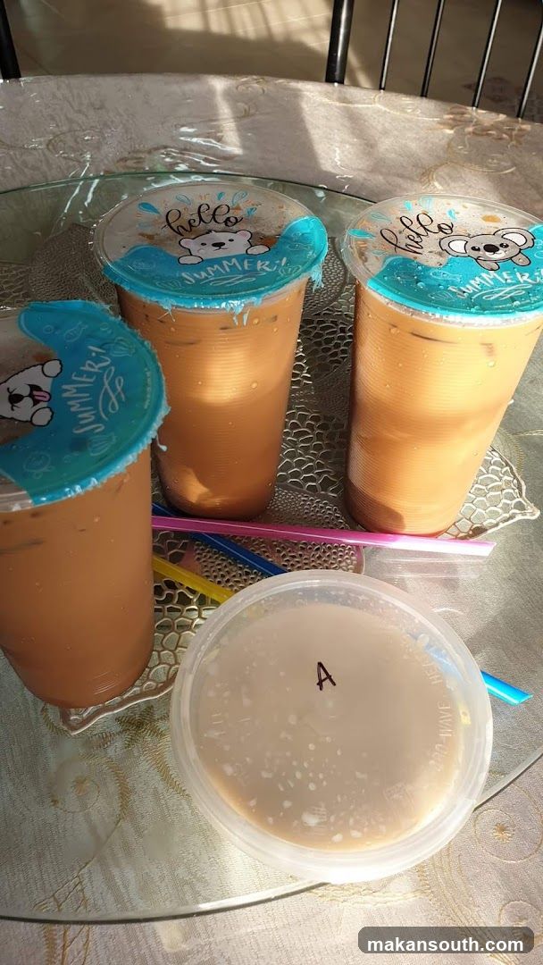 Iced Coffee Drinks on Table