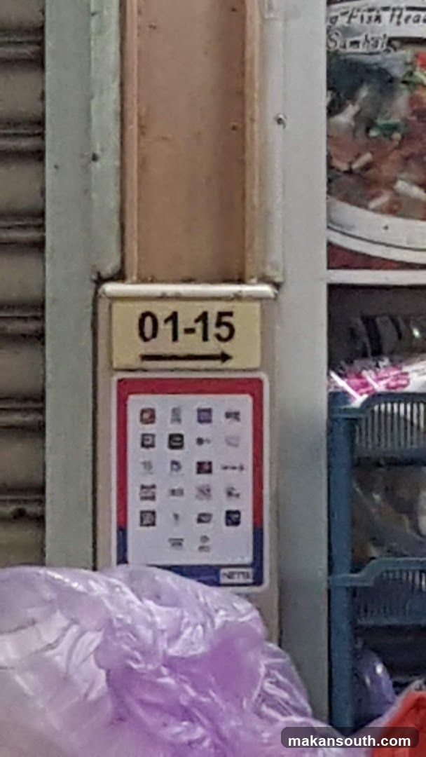 Storefront with Unit Number Signage