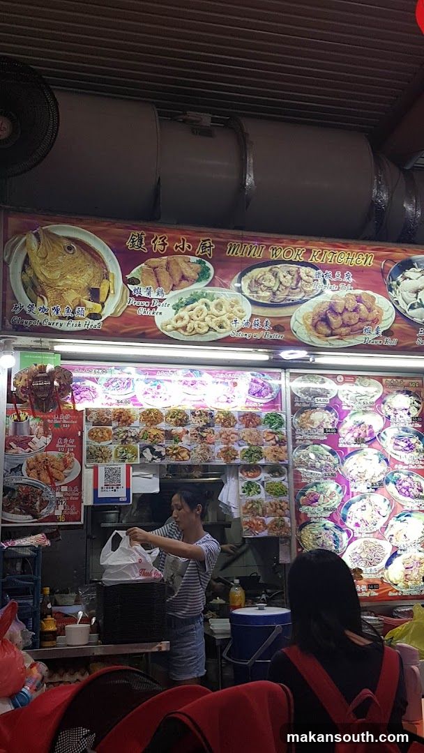 Food Stall Interior View
