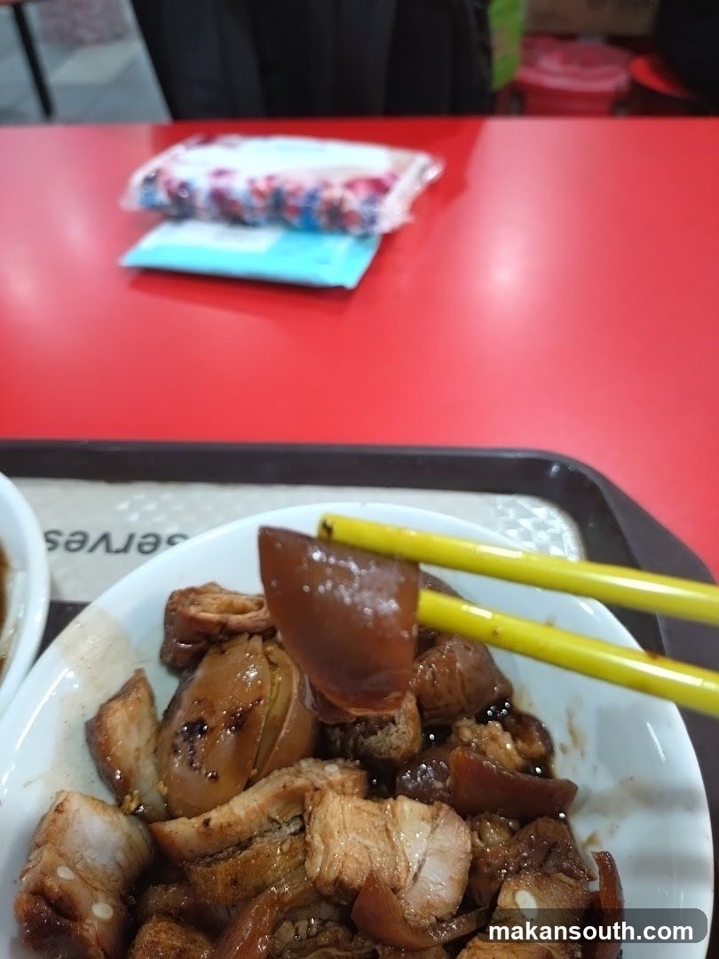 Braised Pork Dish with Chopsticks
